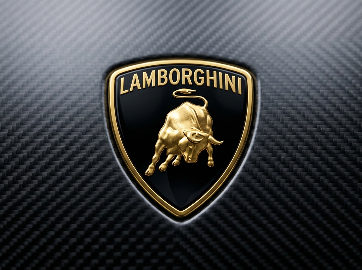 Lamborghini logo brand icon
