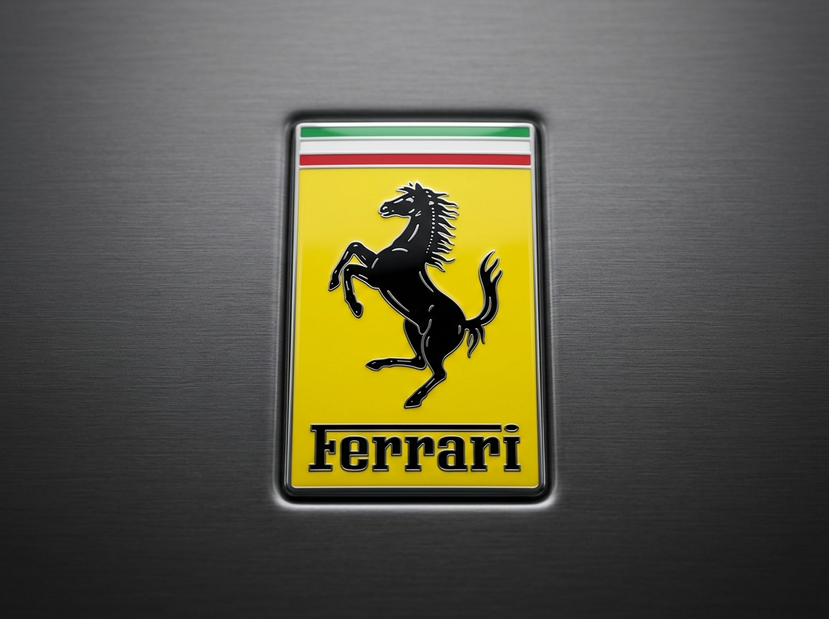 Ferrari logo brand icon
